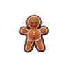 jibbitz charm holiday gingerbread man