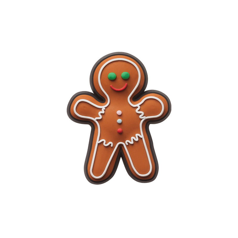 Jibbitz Charm Holiday Gingerbread Man