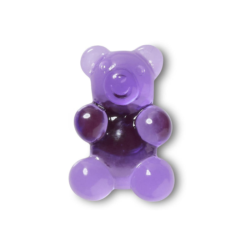 Purple Translucent Candy Bear