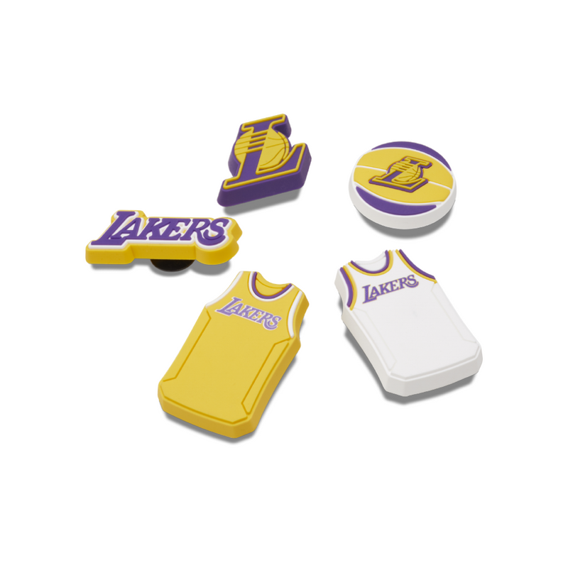 Jibbitz Charm NBA Los Angeles Lakers Pack