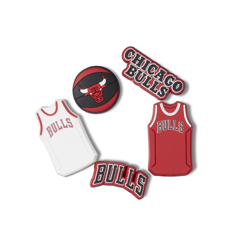 Jibbitz Charm NBA Chicago Bulls Pack