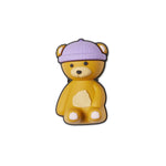 jibbitz teddy bear with beanie