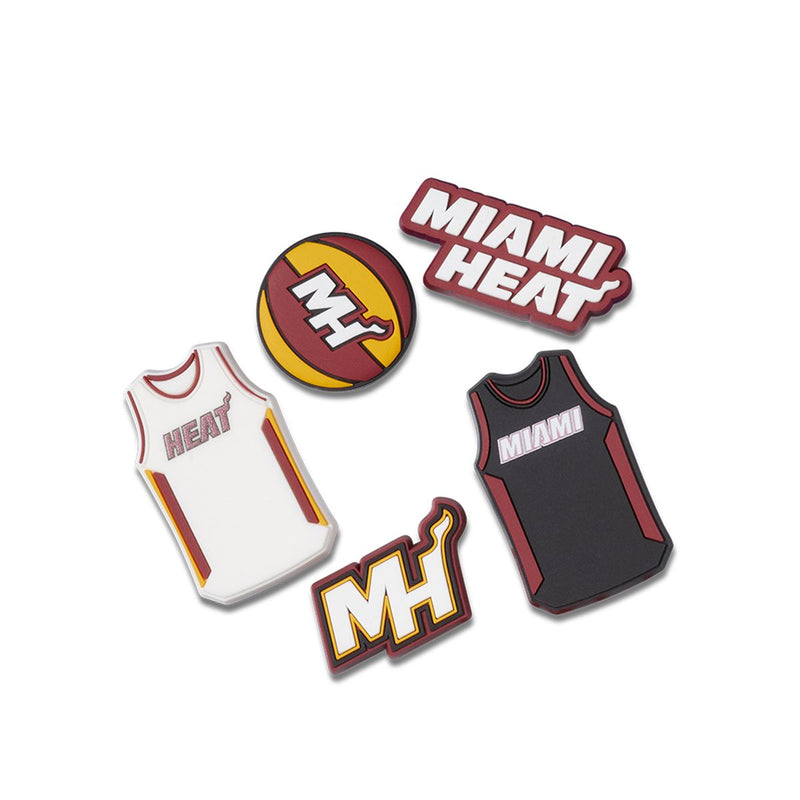 Jibbitz Charm NBA Miami Heat Pack