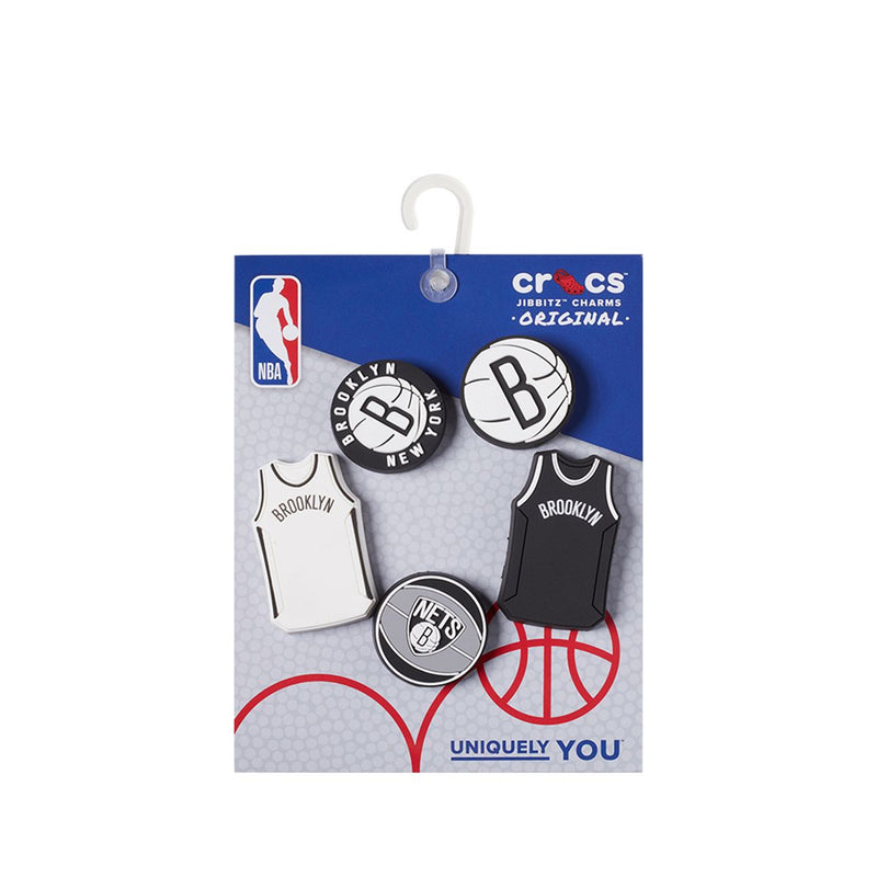 Jibbitz Charm NBA Brooklyn Nets Pack