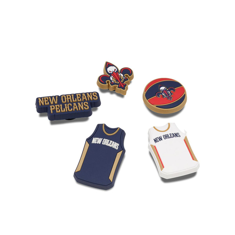 Jibbitz Charm NBA New Orleans Pelicans Pack
