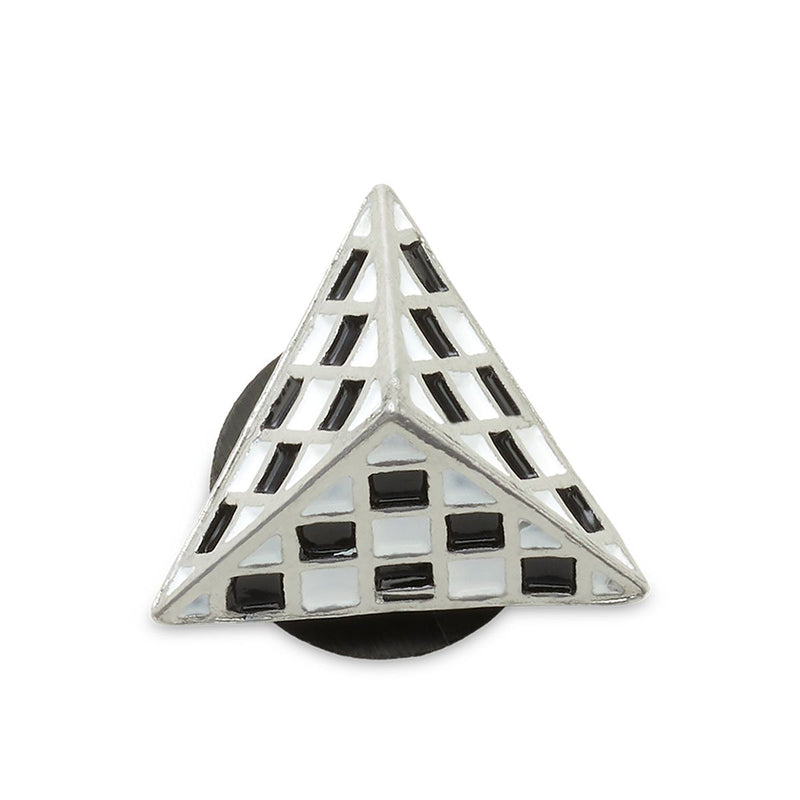 Jibbitz Charm Checkerboard Pyramid