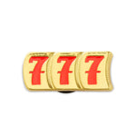 Jibbitz Charm Gold Slots 777