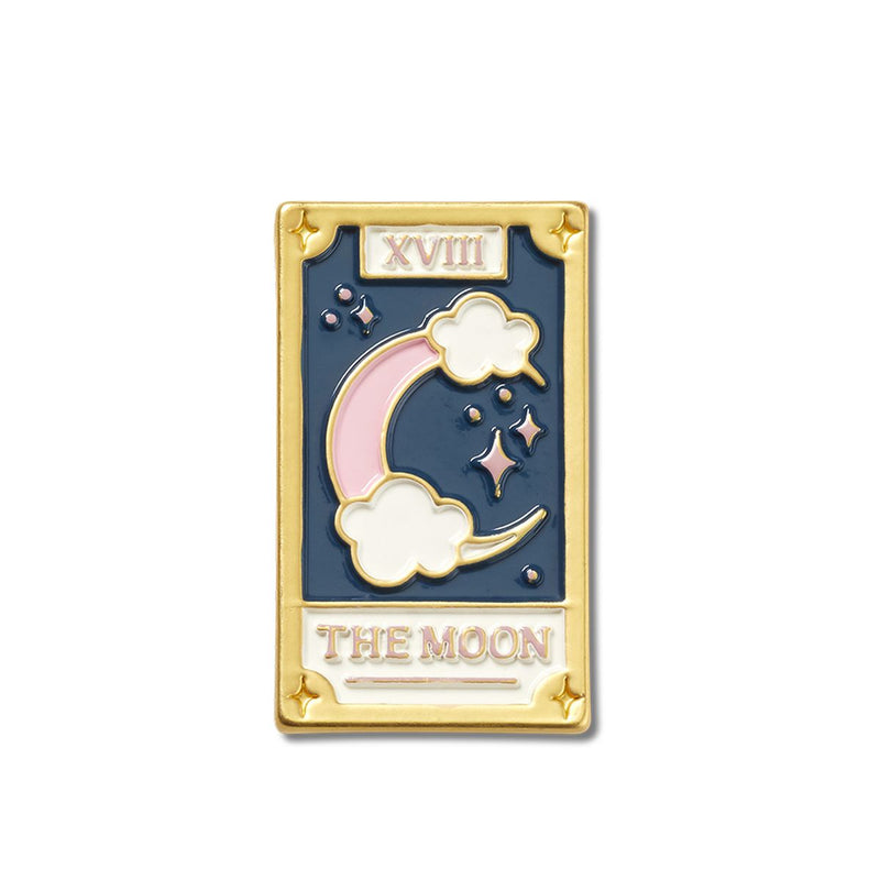 Jibbitz Charm Moon Tarot Card
