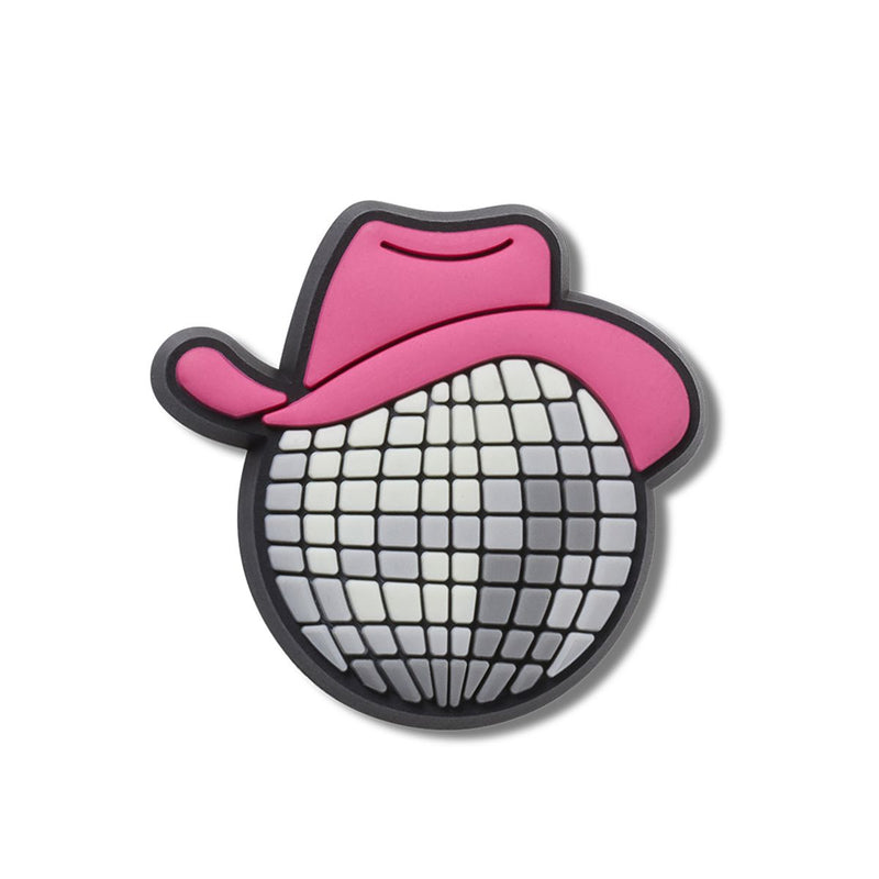 Jibbitz Charm Cowgirl Disco Ball
