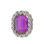 jibbitz charm gorgeous purple gem