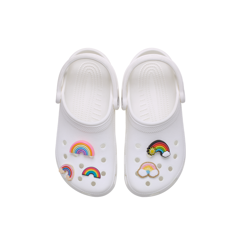 Jibbitz™ Charm Lotta Rainbows 5 Pack