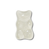 Jibbitz™ Charm Golden Bear White