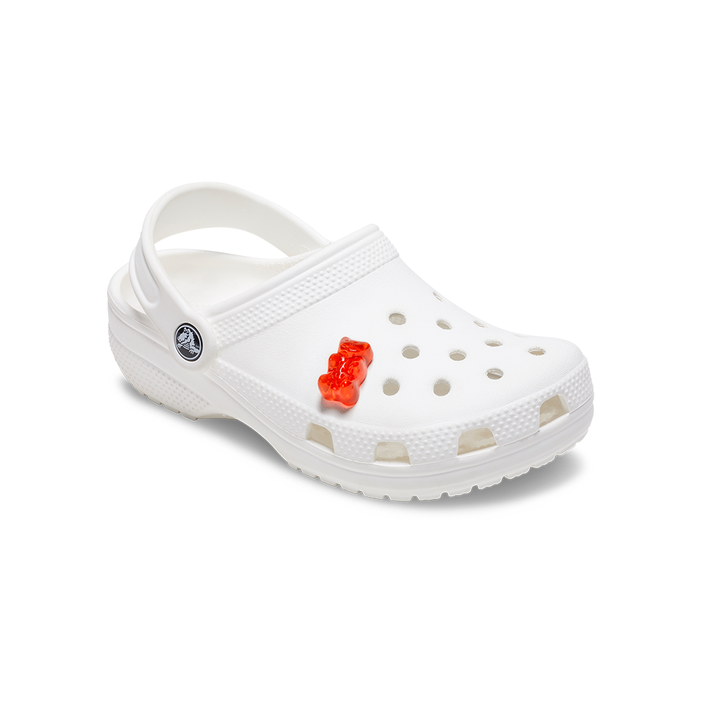 Jibbitz™ Charm Golden Bear Red