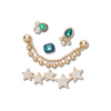 Jibbitz™ Charm Emerald Gem 5 Pack