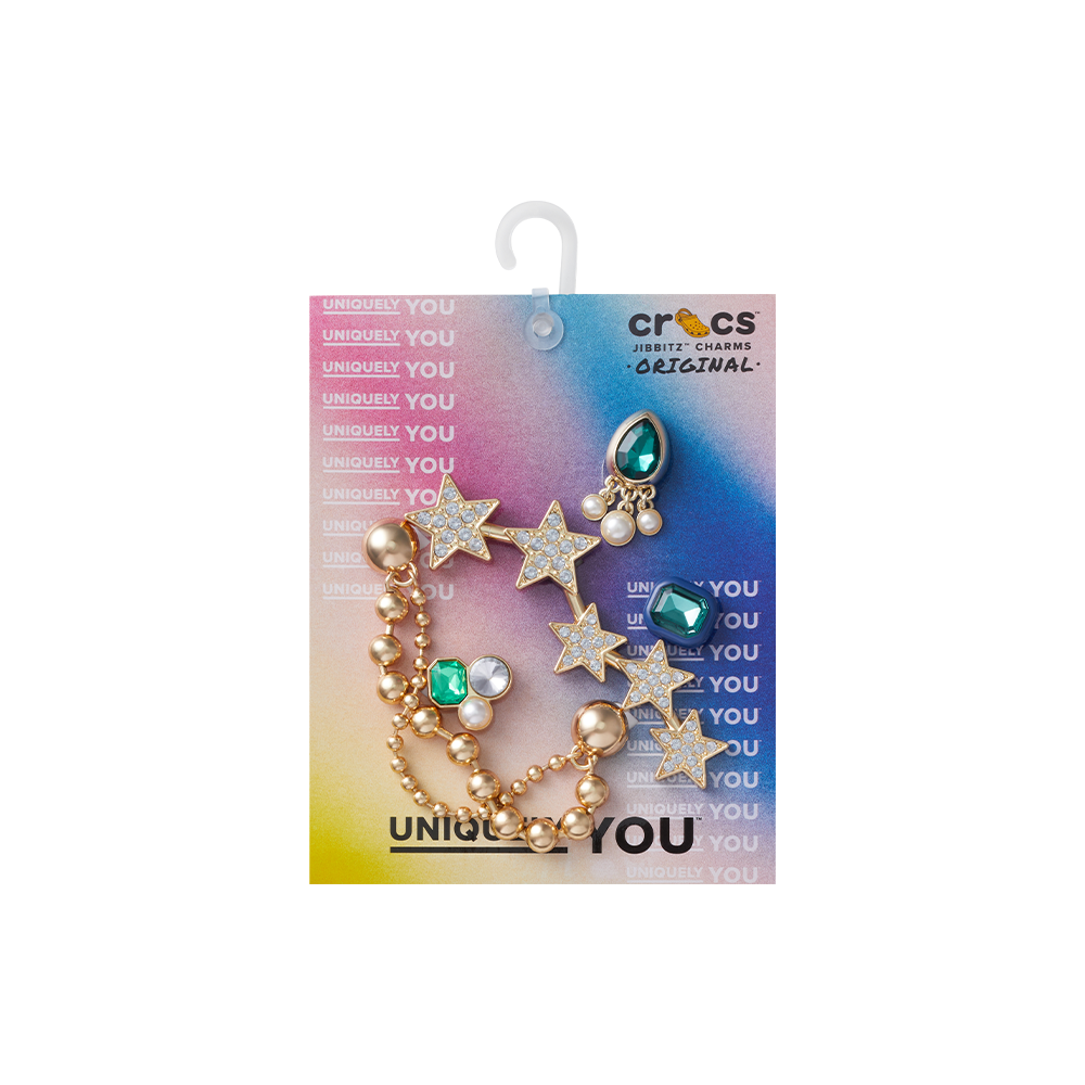 Jibbitz™ Charm Emerald Gem 5 Pack