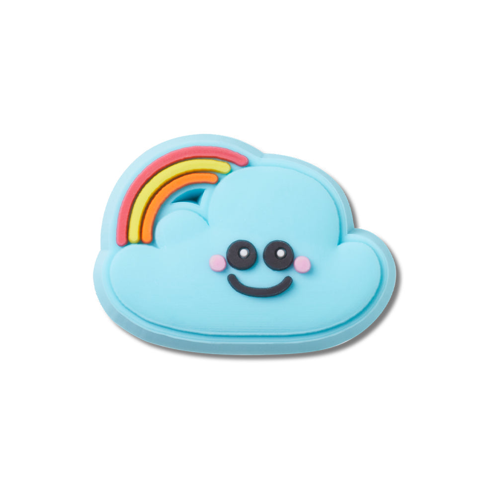 Jibbitz™ Charm Smiley Cloud And Rainbow