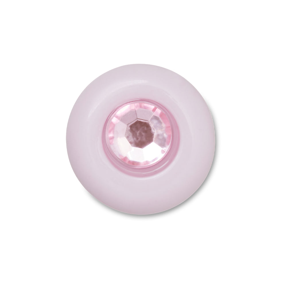 Jibbitz™ Charm Purple and Pink Acrylic Gem