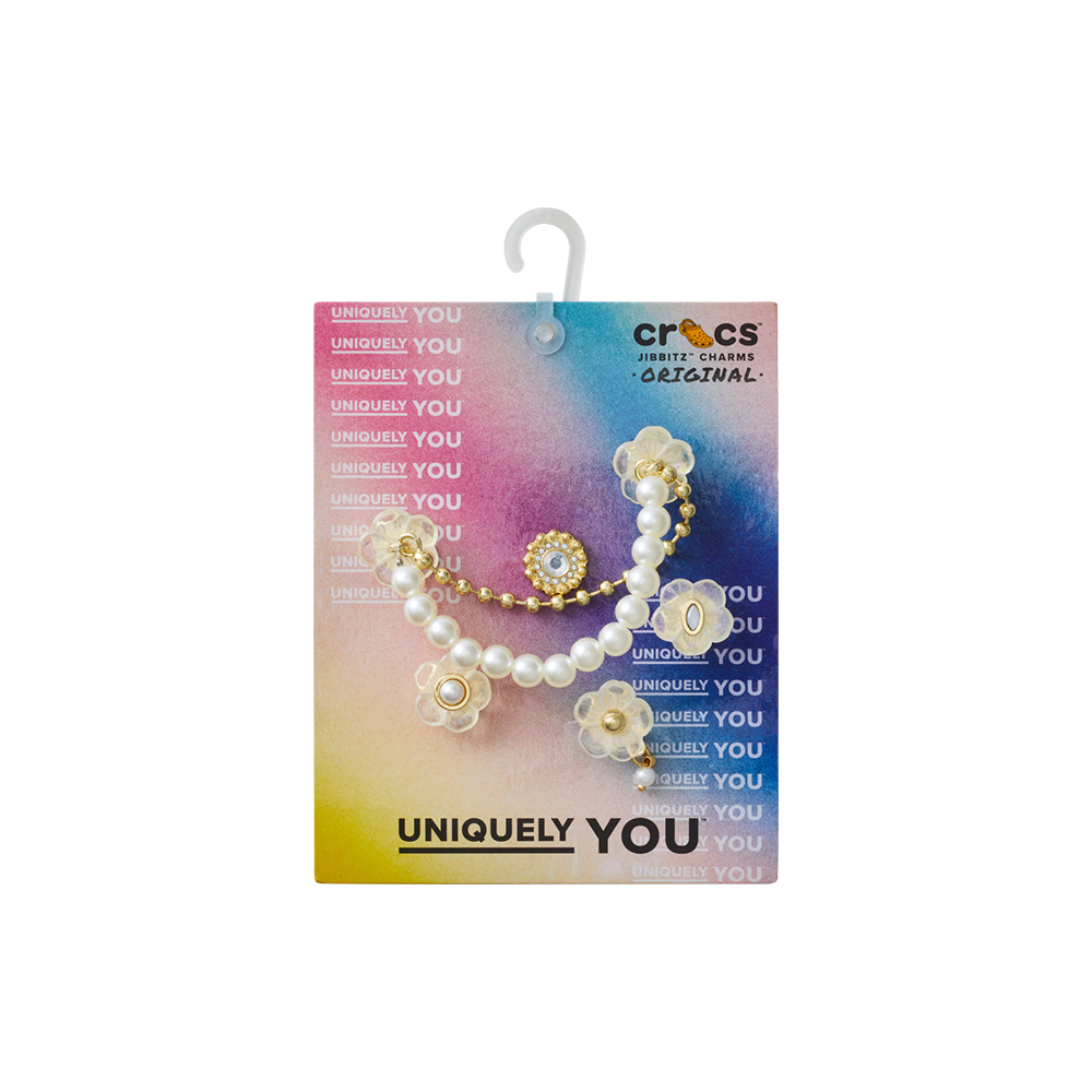 Jibbitz™ Charm Gold and Floral