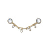 Jibbitz™ Charm Delicate Gold and Gem Chain