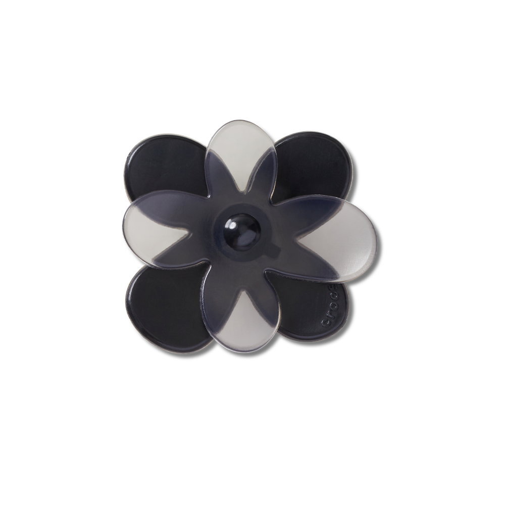 Jibbitz™ Charm Blooming Black Flower 2