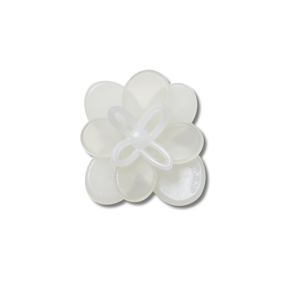 Jibbitz™ Charm Blooming White Flower 2