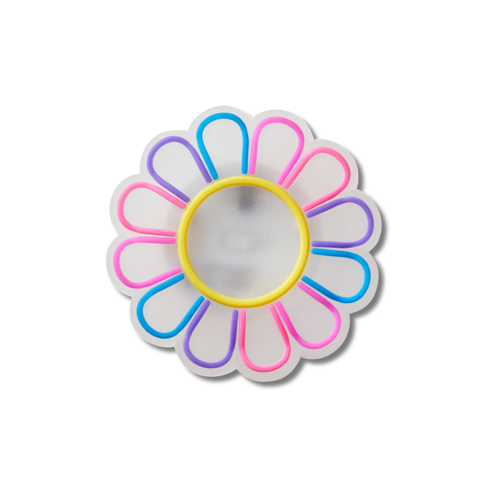 Jibbitz™ Charm Lights Up Rainbow Flower