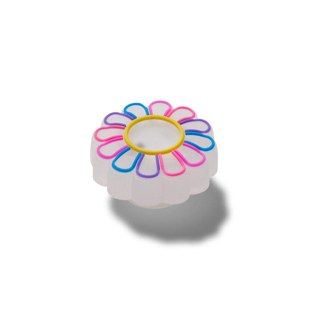 Jibbitz™ Charm Lights Up Rainbow Flower