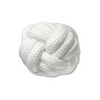 Jibbitz™ Charm White Knotted Puff