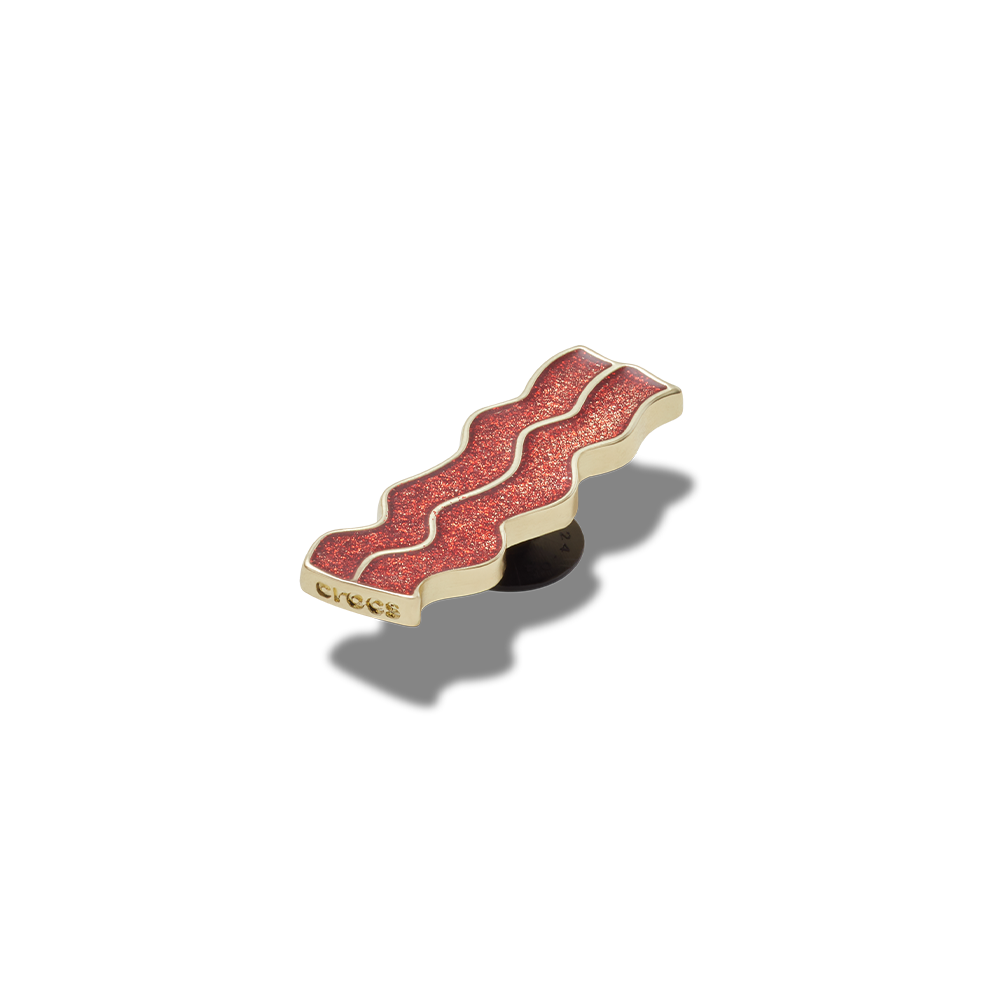 Jibbitz™ Charm Gold Bacon