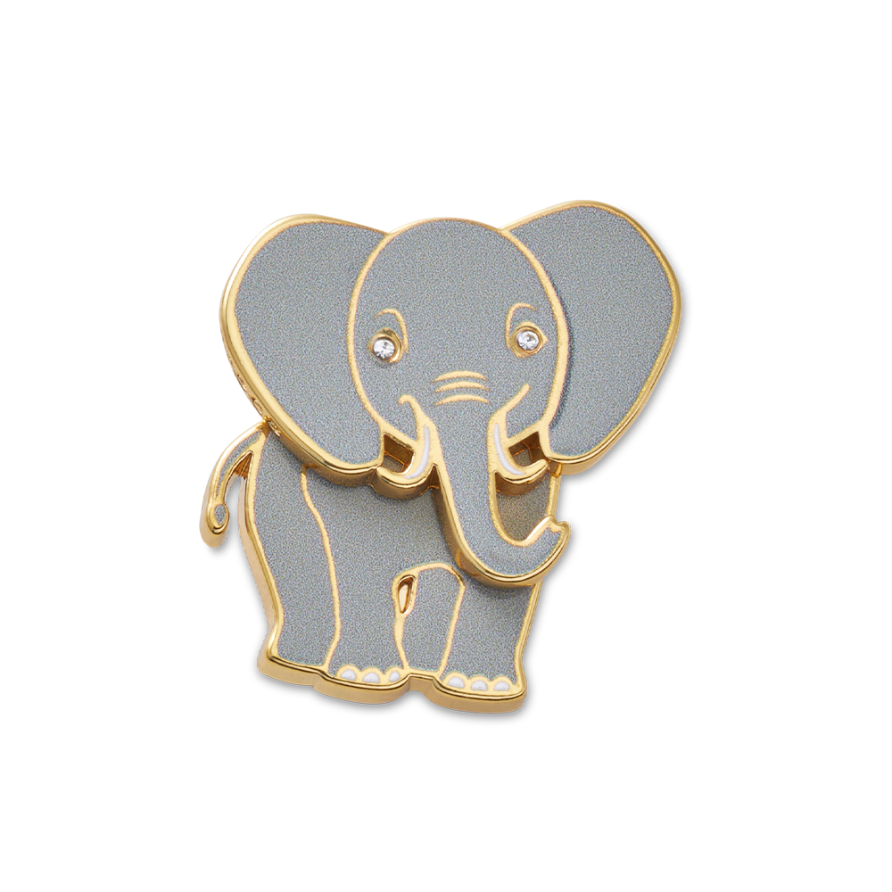 Jibbitz™ Charm Enamel Elephant