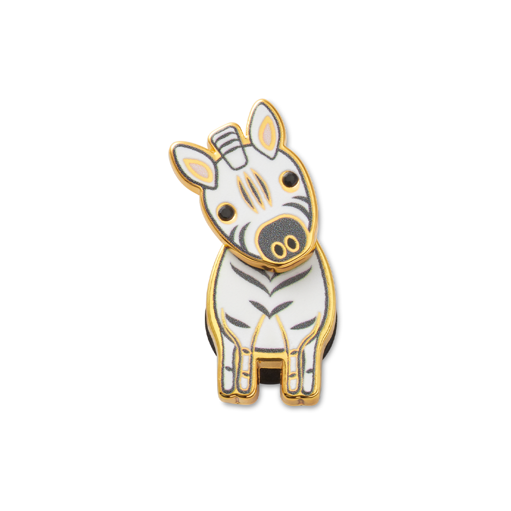 Jibbitz™ Charm Enamel Zebra
