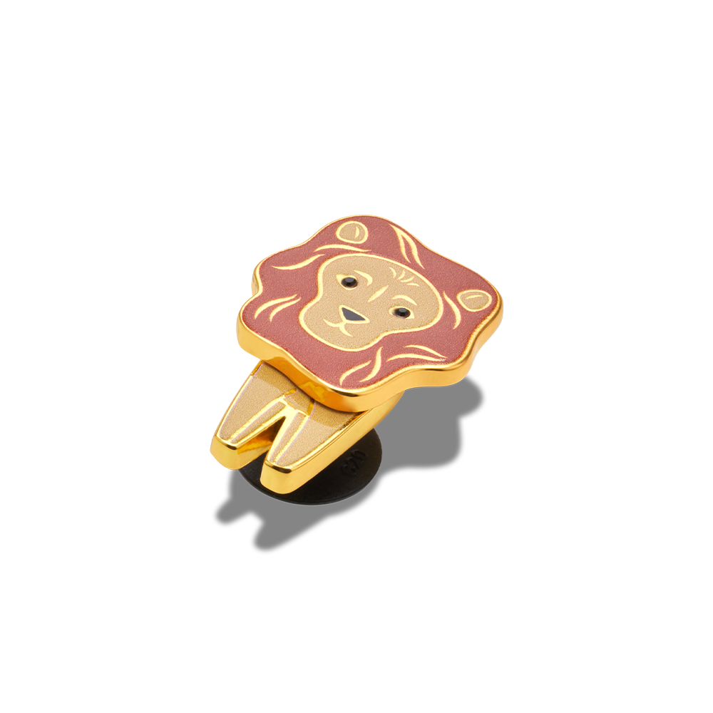 Jibbitz™ Charm Enamel Lion