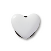 Jibbitz™ Charm Tiny White Heart