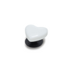 Jibbitz™ Charm Tiny White Heart
