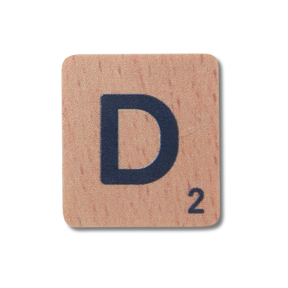 Jibbitz™ Charm Hasbro Scrabble D