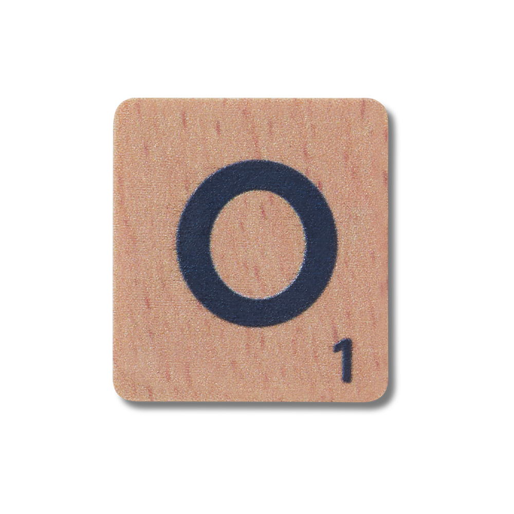 Jibbitz™ Charm Hasbro Scrabble O