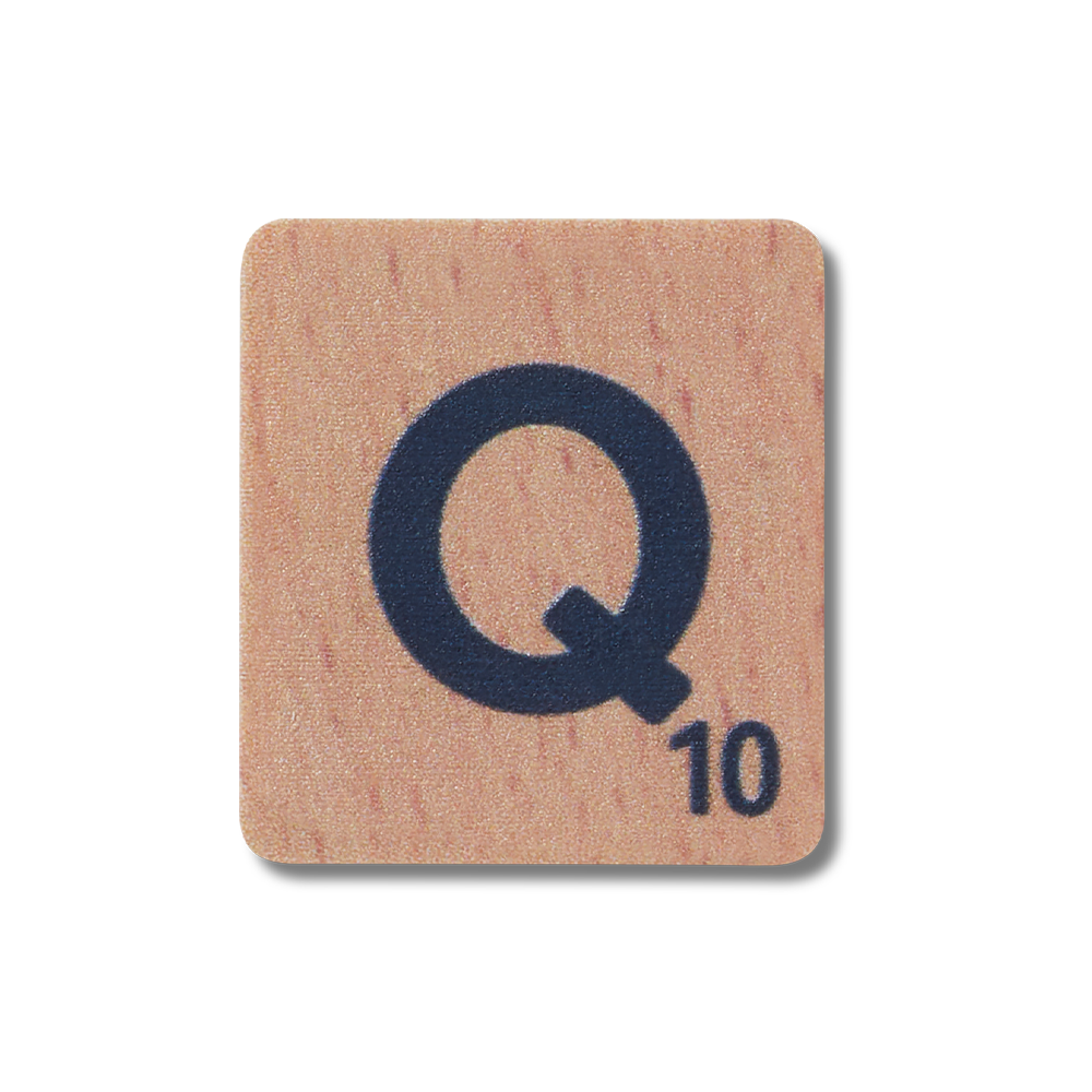 Jibbitz™ Charm Hasbro Scrabble Q