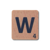 Jibbitz™ Charm Hasbro Scrabble W