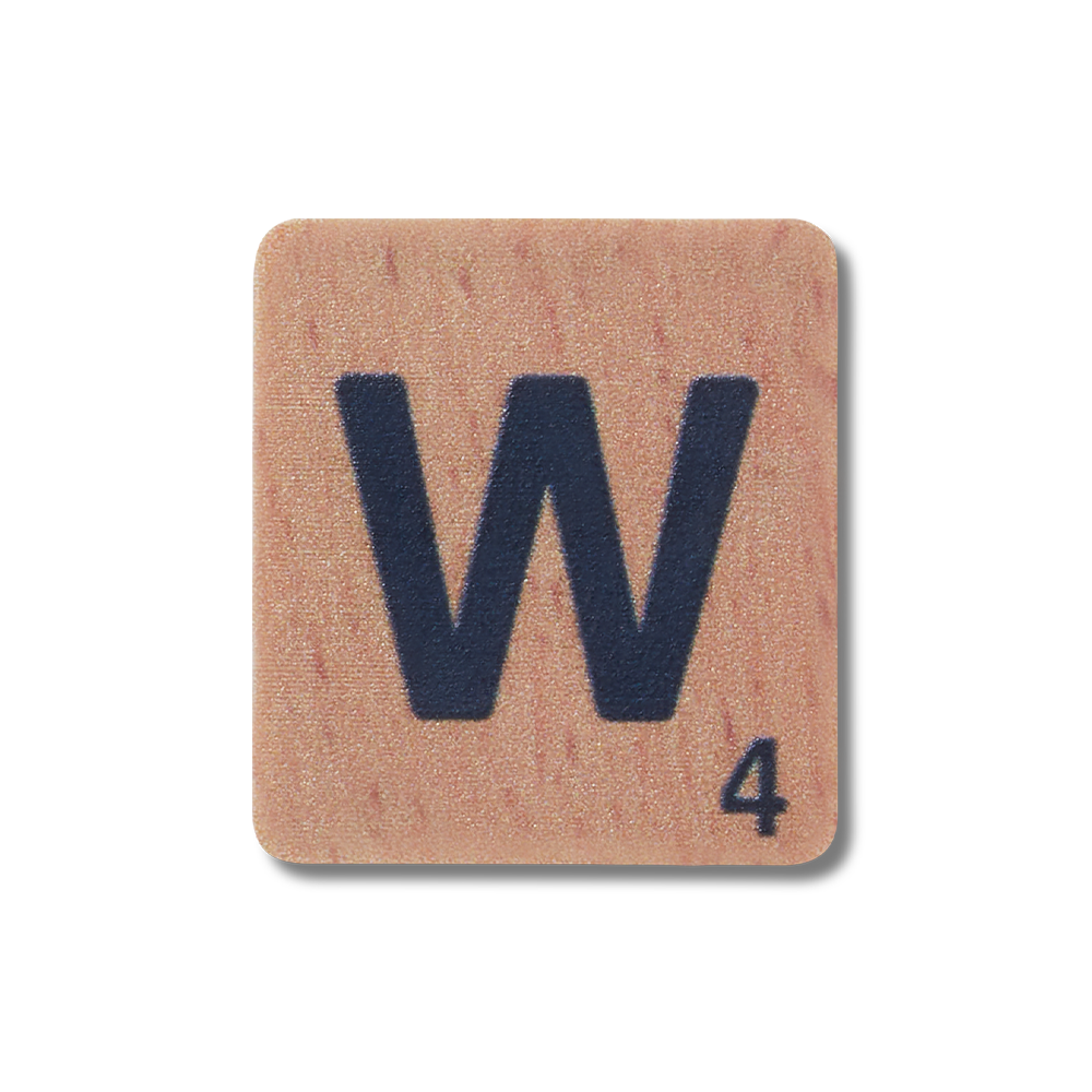 Jibbitz™ Charm Hasbro Scrabble W