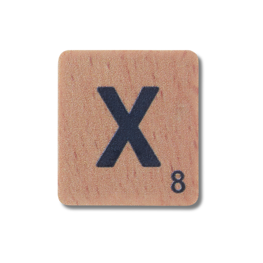 Jibbitz™ Charm Hasbro Scrabble X