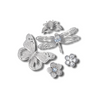 Jibbitz™ Charm Silver Garden Pack