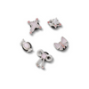 Jibbitz™ Charm Silver And Pink Pack