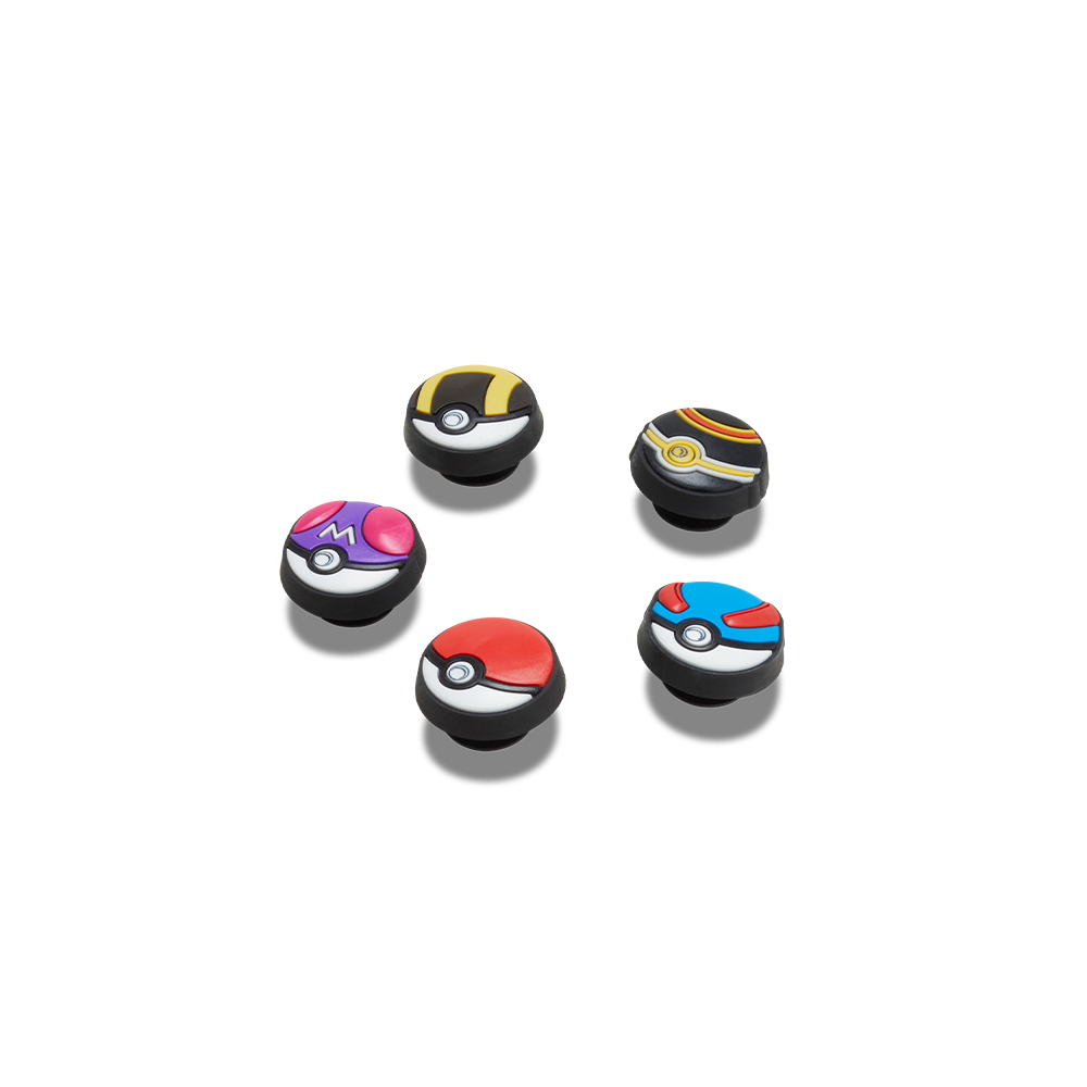 Jibbitz™ Charm Poke Ball 5 Pack
