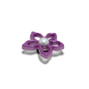 Jibbitz™ Charm Meta Purple Floral