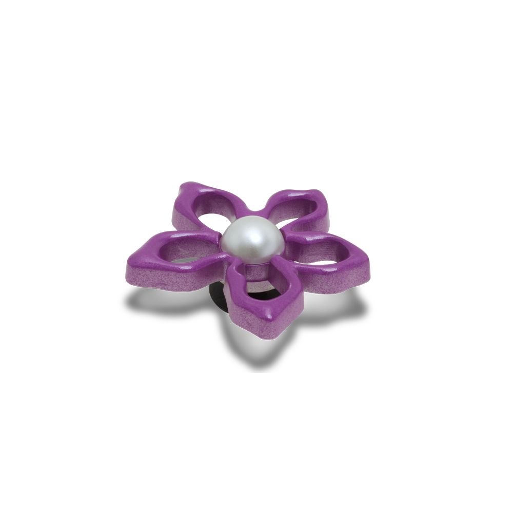 Jibbitz™ Charm Meta Purple Floral