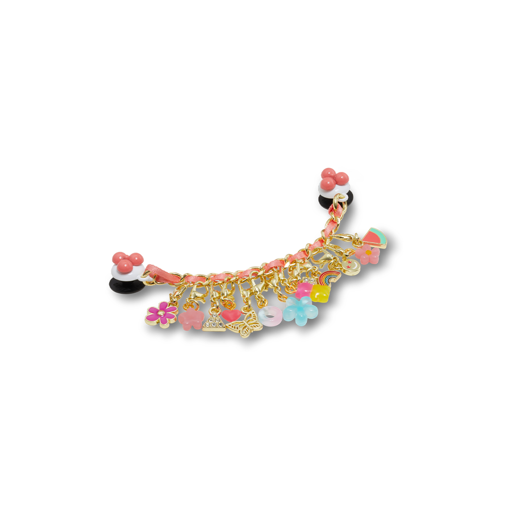 Jibbitz™ Charm Pink Adjustable Charm Chain