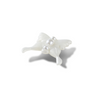 Jibbitz™ Charm Meta Jelly White Butterfly