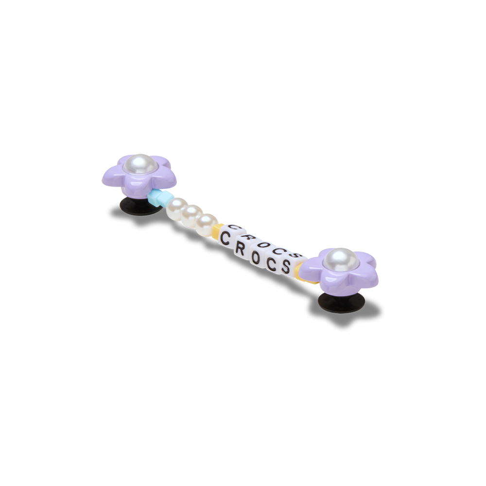 Jibbitz™ Charm Purple Meta Flower Chain