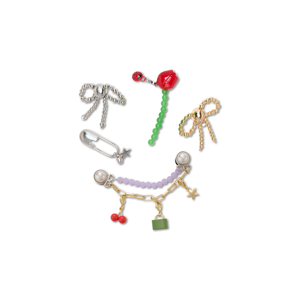 Jibbitz™ Charm Indie Luxe Silver