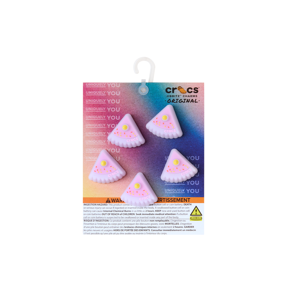 Jibbitz™ Charm Build Your Own Cake 5 Pack
